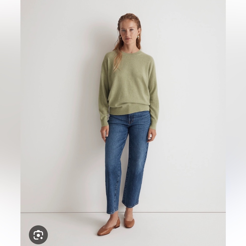 MADEWELL (Re)sponsible Cashmere Oversized Crewneck Sweater